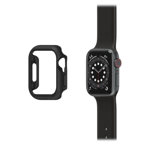 OtterBox Aura Edge Case for Apple Watch Series 9/8/7 - 41 MM - Black - Picture 7 of 8